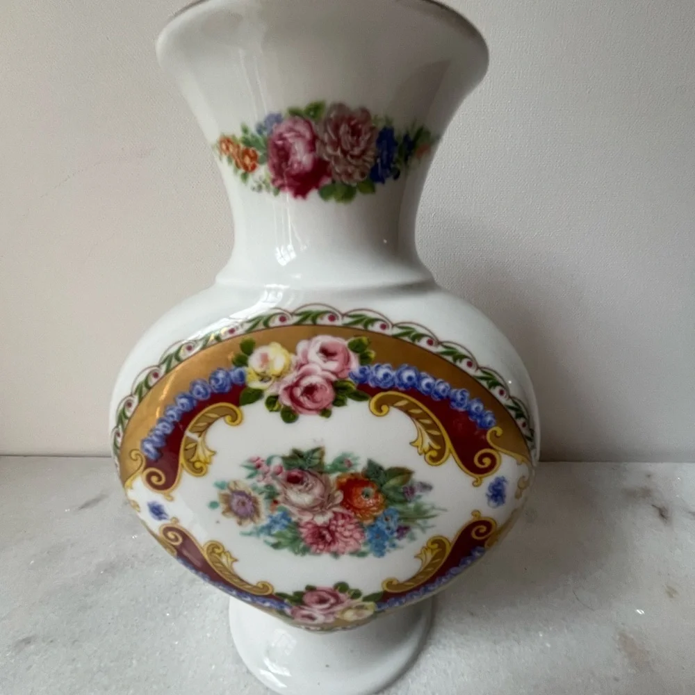 Limoges Depos decorazione exclusiva T Limoges floral vase 6 1/6”